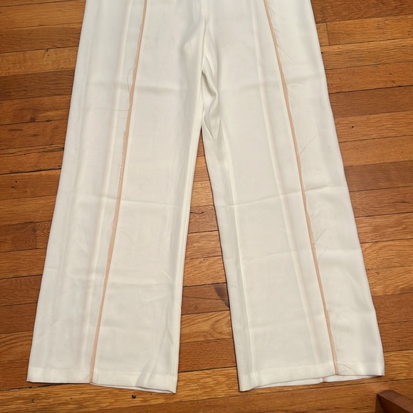 AQ/AQ The Acacia Fringe Jumpsuit in White, size 10 - Picture 4 of 14
